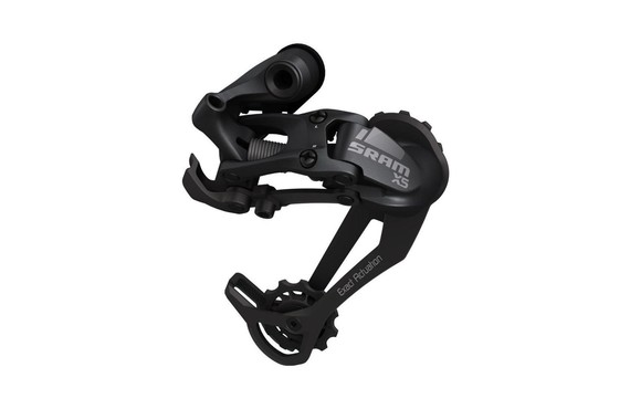 Фото: Задний переключатель SRAM X5, L, 7/8/9ск, Чёрный