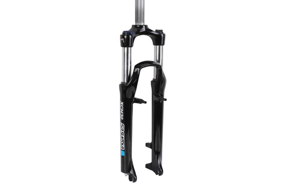 Фото: Вилка 26 SR SUNTOUR  SF13-XCM30-P, 1.1/8x90x240мм, V-Brake/Disc, Чёрный