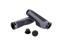 Фото: Грипсы GREEN CYCLE GGR-523, Lock on, 130мм, Черный/Серый