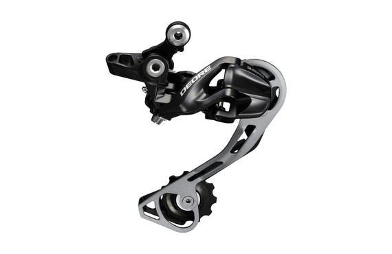 Фото: Задний переключатель SHIMANO Deore RD-M610, SGS, 10ск, Shadow