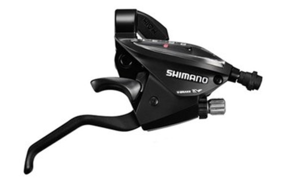 Фото: Шифтер/торм. ручка SHIMANO Tourney ST-EF510-7R, 7 ск. Черный