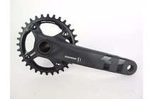 Фото: Система шатунов SRAM X1, 1000, Hollowtech II, 34T, 170мм, 11ск., Черный
