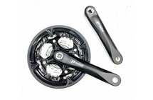 Фото: Система шатунов PROWHEEL TY-CN68, (42/32/22T), 170мм, Черный