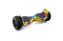 Фото: Гироскутер Smart Balance 9 APP off-road, желтый граффити