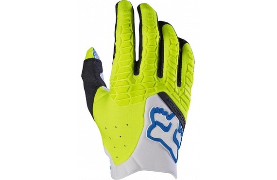 Фото: Велоперчатки FOX Pawtector Glove, размер XL, Желтый/Белый
