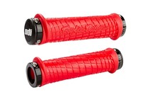 Фото: Грипсы ODI Troy Lee Designs, 130мм, Lock on, Красный/Черный