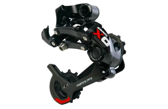 Фото: Задний переключатель SRAM X0 Type 2, L, 10ск, Черный